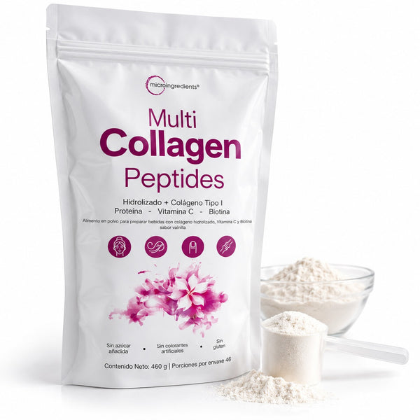 Colágeno con Biotina para piel, cabello y uñas